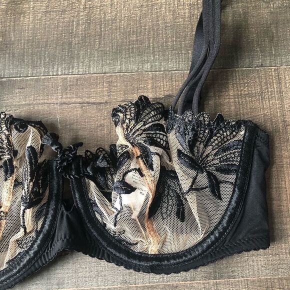 Aubade Lovessence Underwire Half Cup Bra 30D NWOT - Picture 4 of 8